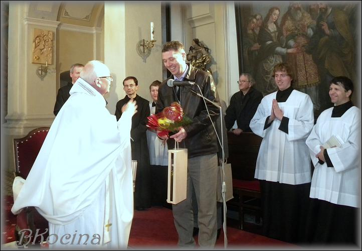 také pan starosta Mgr. Radek Procházka přišel se svou 