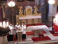  mí­sto evangelia jsou zpí­vány pašije
