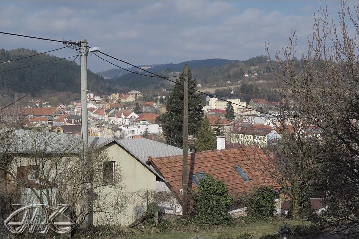 pohled na město