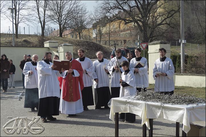 evangelium o slavném vjezdu Pána Ježíše do Jeruzaléma