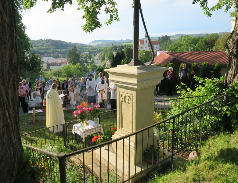 pohled na město