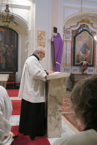 čtení z proroka Izaiáše o Božím služebníkovi