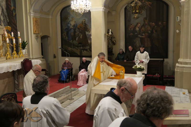 ciborium bude odneseno do 