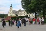 pohled na klášterní kostel
