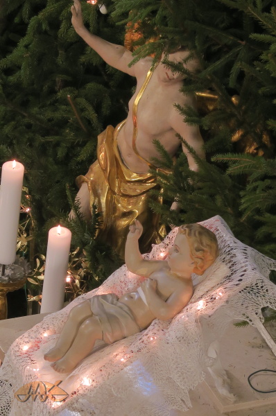 Jezulátko s andělem