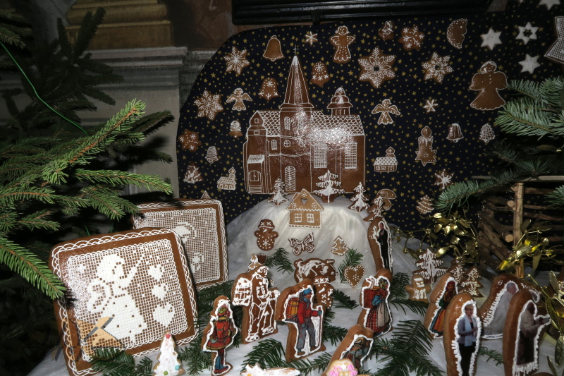 levá strana perníkového betléma