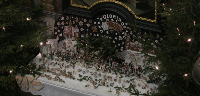 perníkový betlém