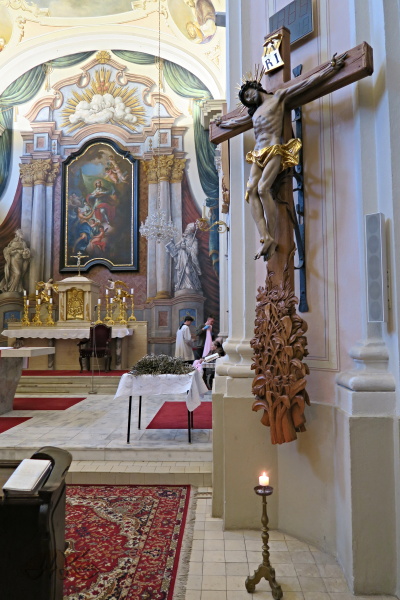 žehnání kočiček a průvod bude letos v kostele